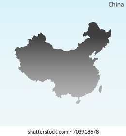map of china 