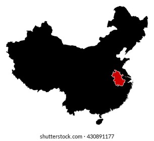Map - China, Anhui