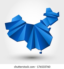 map of China. map concept