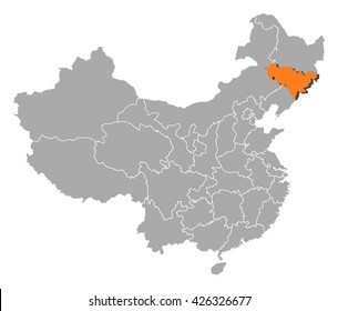 Map - China, Jilin