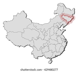 Map - China, Jilin