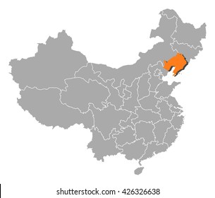 Map - China, Liaoning