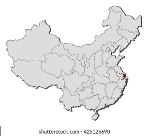 Map - China, Shanghai