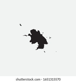 Map of Chita - Russia graphic element Illustration template design
