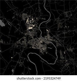 mapa de la ciudad de Alytus, Lituania