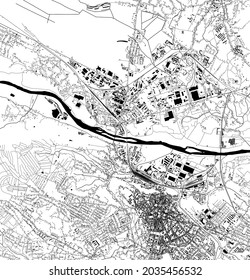 mapa de la ciudad de Chernivtsi, Ucrania