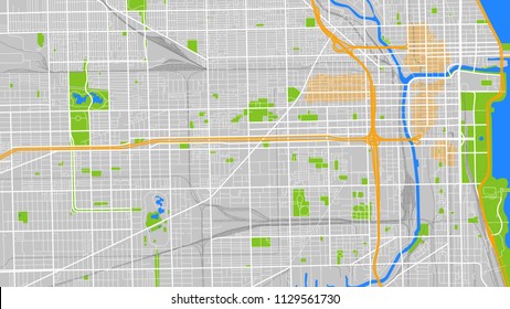 map city chicago