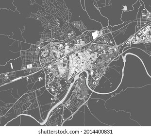 map of the city of Cordoba, Spain