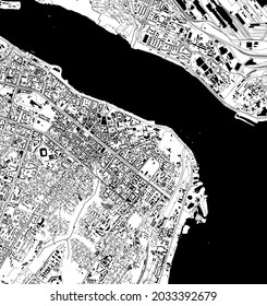 mapa de la ciudad de Dnipro, Ucrania