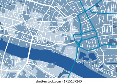 Map of the city. London, England. vector illustration.