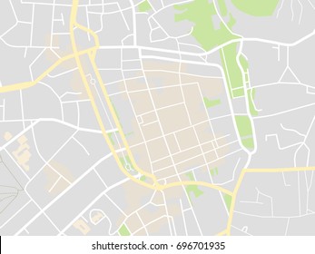 Map city Lviv