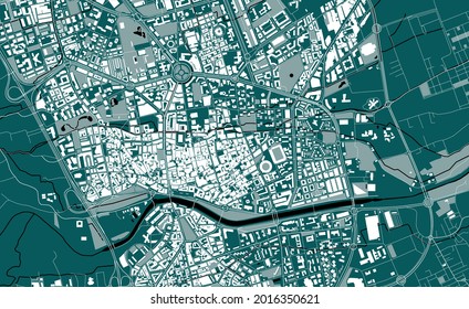 Stadtplan von Murcia, Spanien