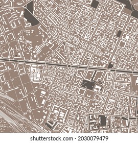 map of the city of Mykolaiv, Ukraine