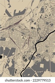 Stadtplan von Orsha, Belarus