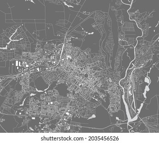 mapa de la ciudad de Poltava, Ucrania
