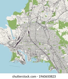 map of the city of Richmond, USA