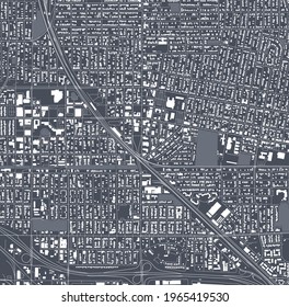 map of the city of Richmond, USA