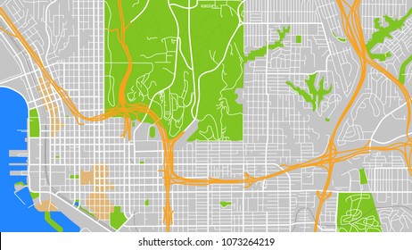 map city San Diego