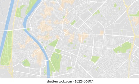 it is map city Sevilla Spain