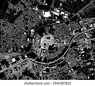 mapa de la ciudad de Timisoara, Rumania