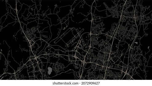 Stadtplan von Vantaa, Finnland