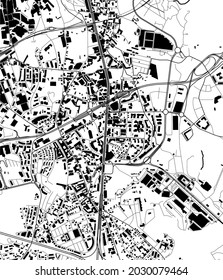 map of the city of Vila Nova de Gaia, Portugal