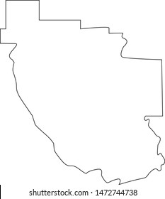 map of Clark in state of Arkansas