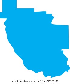 map of Clark in state of Arkansas