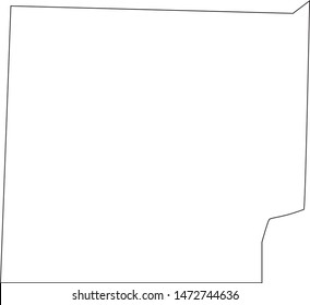 map of Cleburne in state of Arkansas