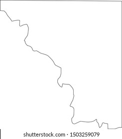 map of cleveland county in state of oklahoma