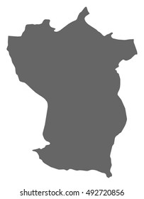 Map - Cojedes (Venezuela)