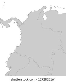 Map of Colombia