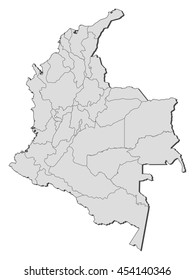 Map - Colombia