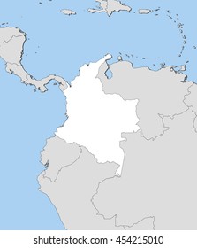 Map - Colombia