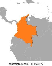 Map - Colombia