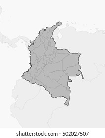 Map - Colombia