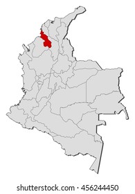 Map - Colombia, Sucre