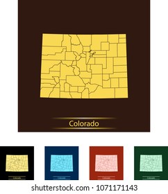 map of Colorado