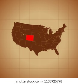 map of Colorado