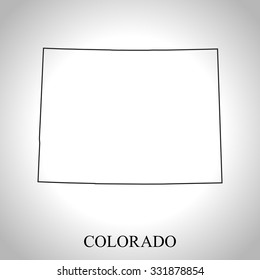 5,002 Colorado outline Images, Stock Photos & Vectors | Shutterstock