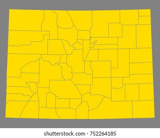 Map of Colorado