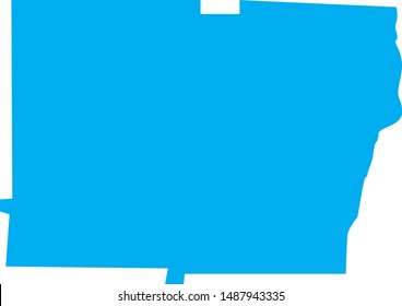 map of Colquitt County in georgia state in usa