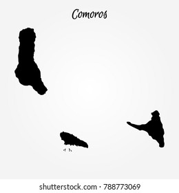 Map of Comoros