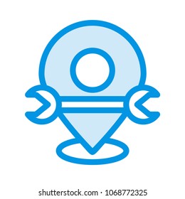 map configure pin 