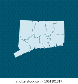 map of Connecticut