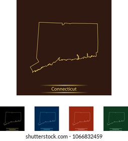 map of Connecticut