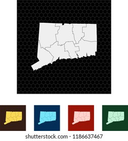 map of Connecticut