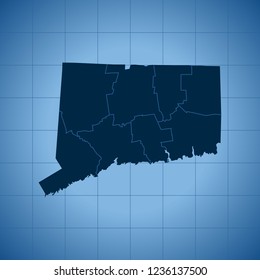 map of Connecticut