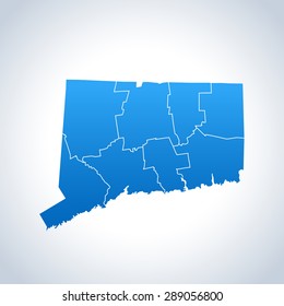 map of Connecticut