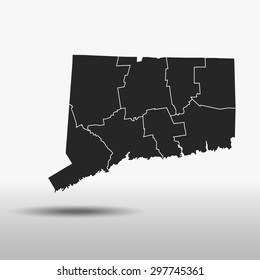 map of Connecticut